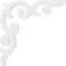 Ekena Millwork Kendall Architectural Grade PVC Bracket, 5/8"W X 18"D X 18"H BKTP01X18X18KD - alternate 3